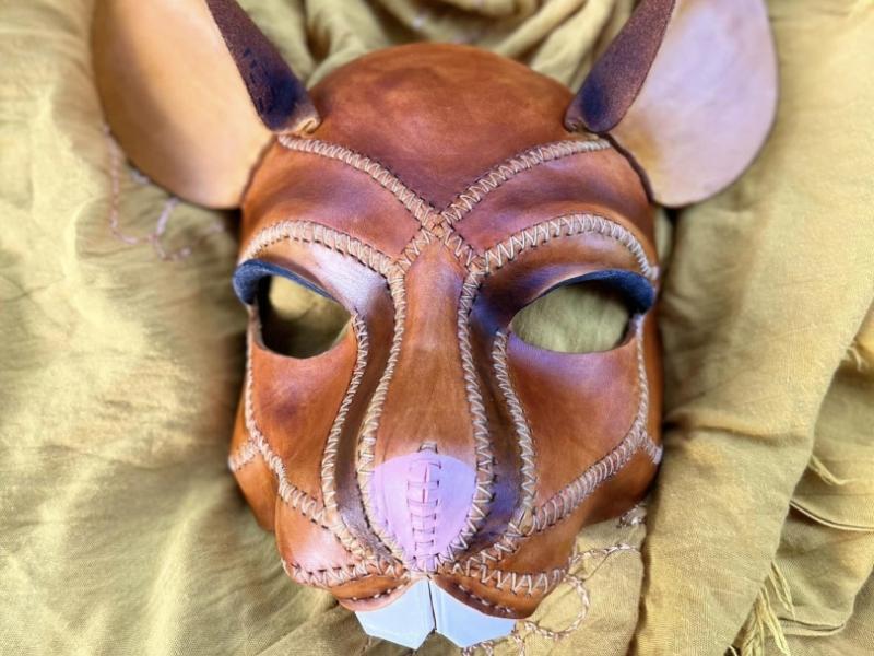 Mouse Mask - Leather