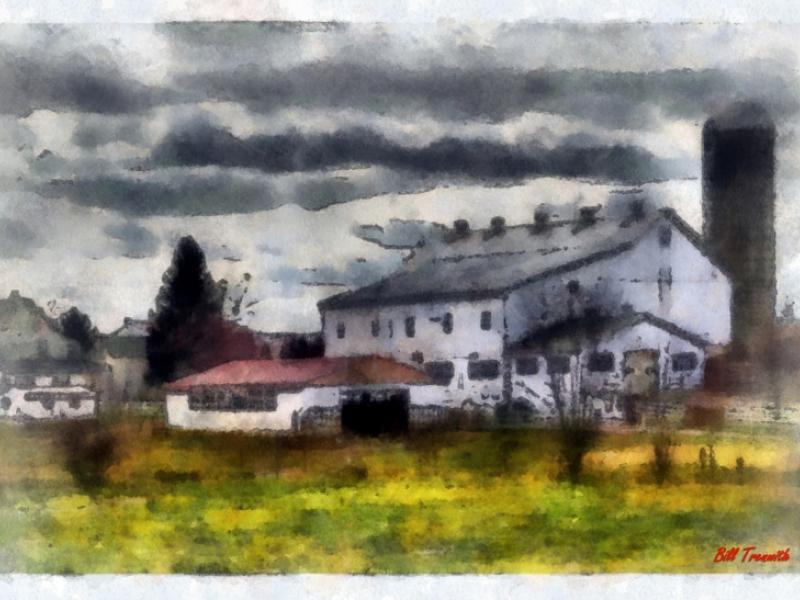 Amaih Farm Watercolor