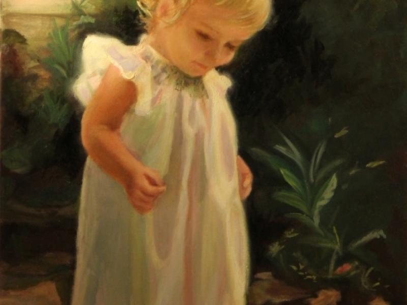 Oil Paintings, Little Girl