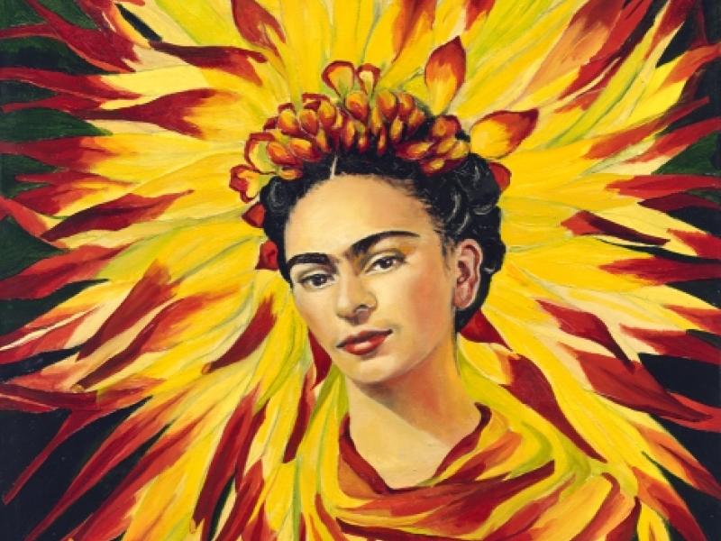 Frida Kahlo - Fiery Dahlia of Mexico