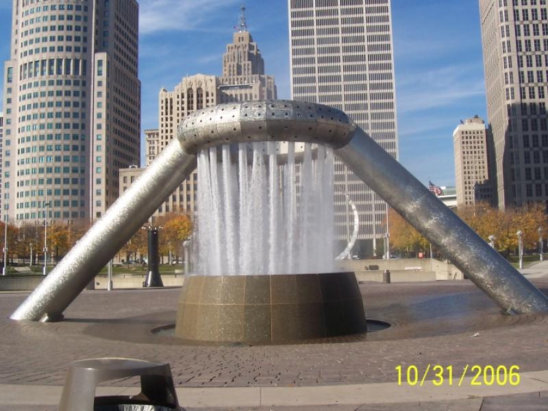 Hart Plaza Fountain