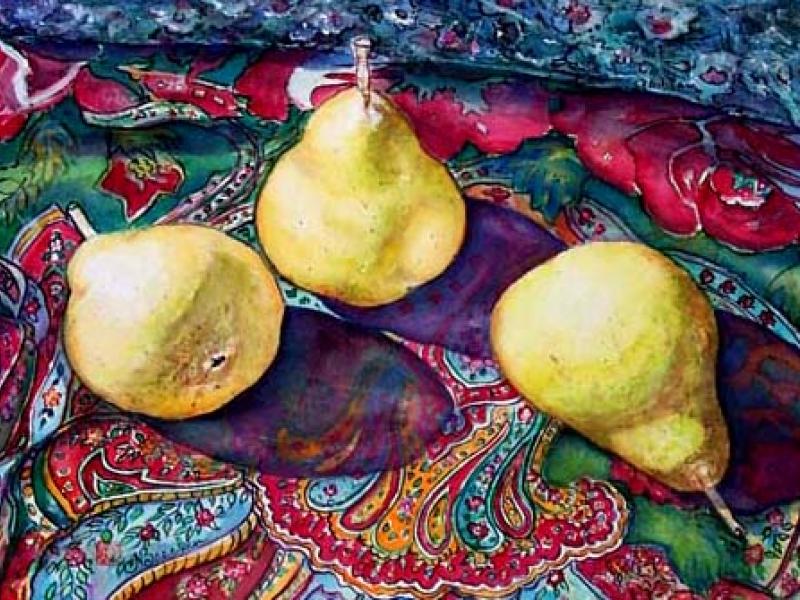 Pears and Paisley