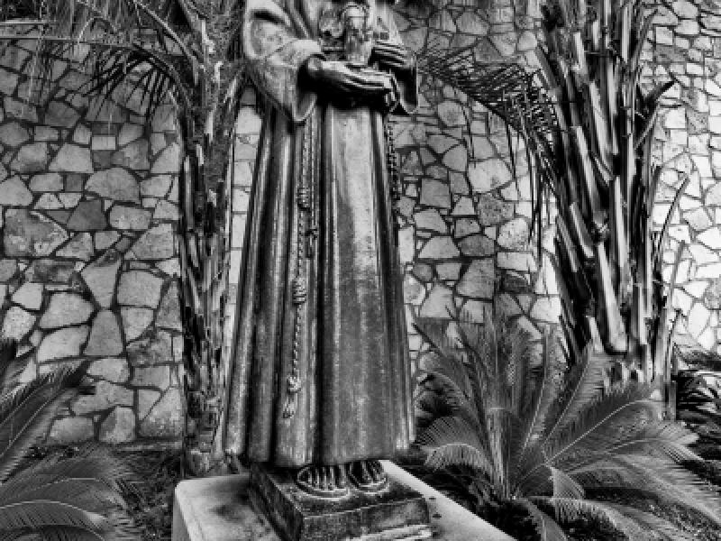 Statue of Saint Anthony on the San Antonio River Walk