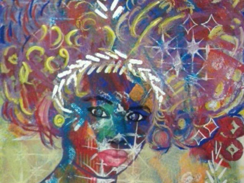 Intentional Creativity, Pannet Art, Goddess Image