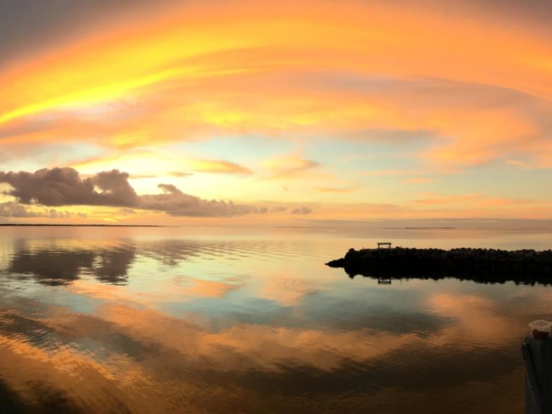 Cloudbow Sunset, Key Largo
