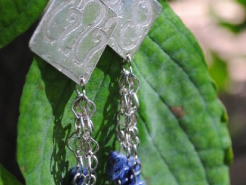 Silver and Sodalite