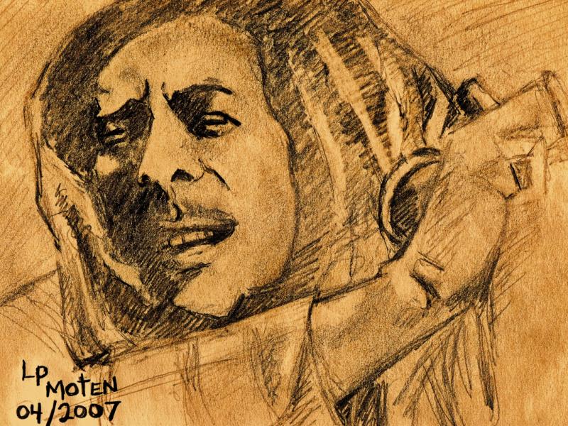 Singer Bob Marley (done 04-2007)