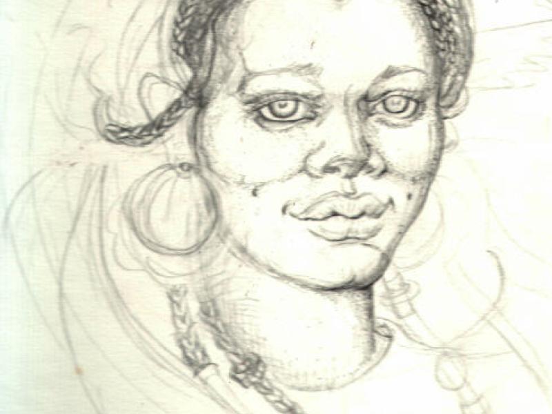 Portrait of a Lady sketch