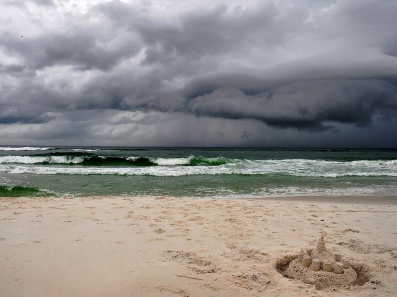 Approaching storm, Florida, 2010