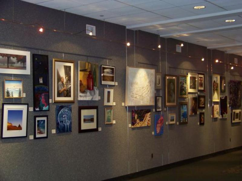 2nd Annual Exhibit 2009 Intermediate Gallery Wall