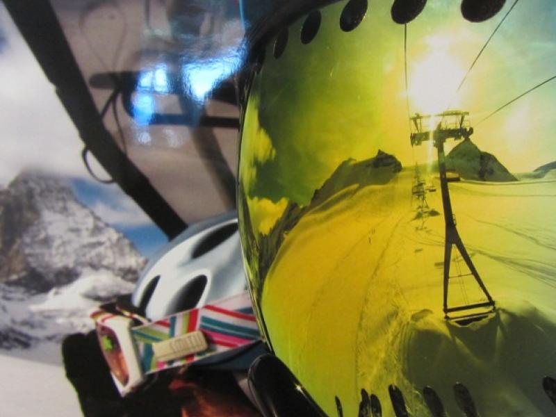 6th Annual Exhibit Klein Matterhorn Visor Reflection