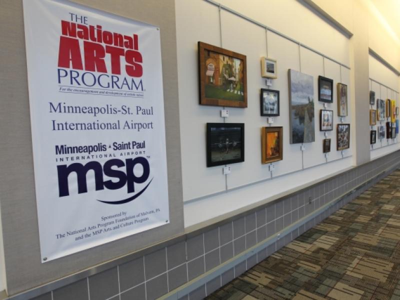 2nd Annual Exhibit 2nd Annual NAP Exhibition in Concorse C of Minneapolis-St. Paul International Airport
