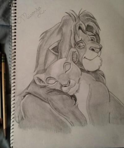 The Lion King (Pencil Drawing)