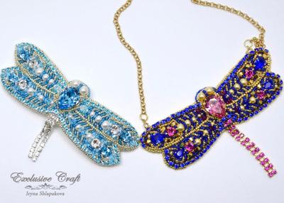 Necklace "Dragonfly"