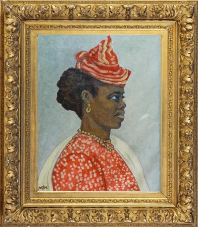 Ellis Island Portraits, Guadeloupe Young Woman