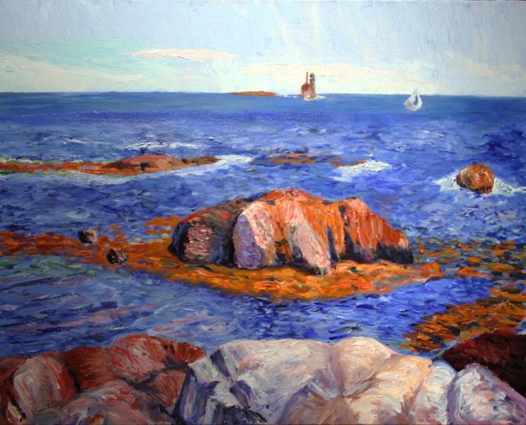 Rocks and Lighthouse