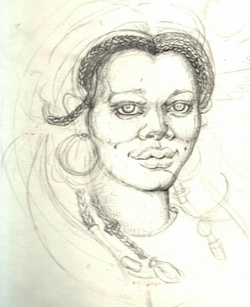 Portrait of a Lady sketch