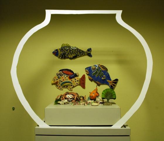 8th Annual Exhibit Working in A Fish Bowl