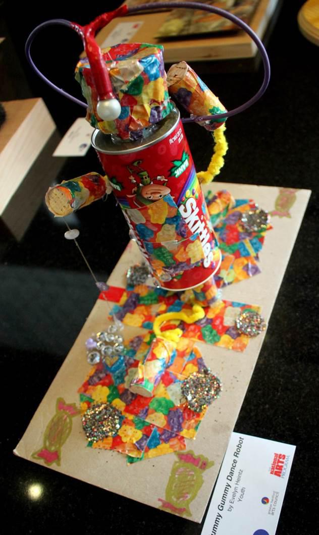 26th Annual Exhibit Yummy Gummy Dance Robot