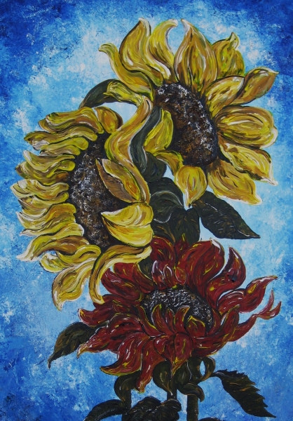 “Sunflowers in Bloom”