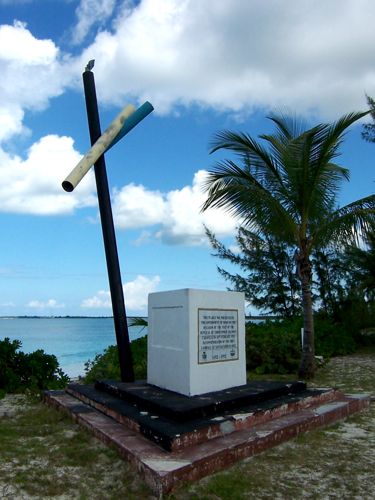 "Encounter of Three Worlds" Guanahani (San Salvador,) Bahamas