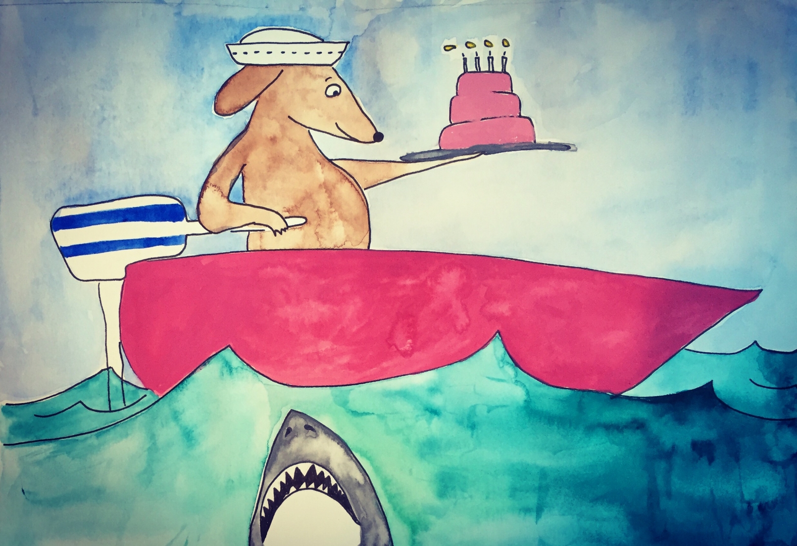 Pup Cakes - shark