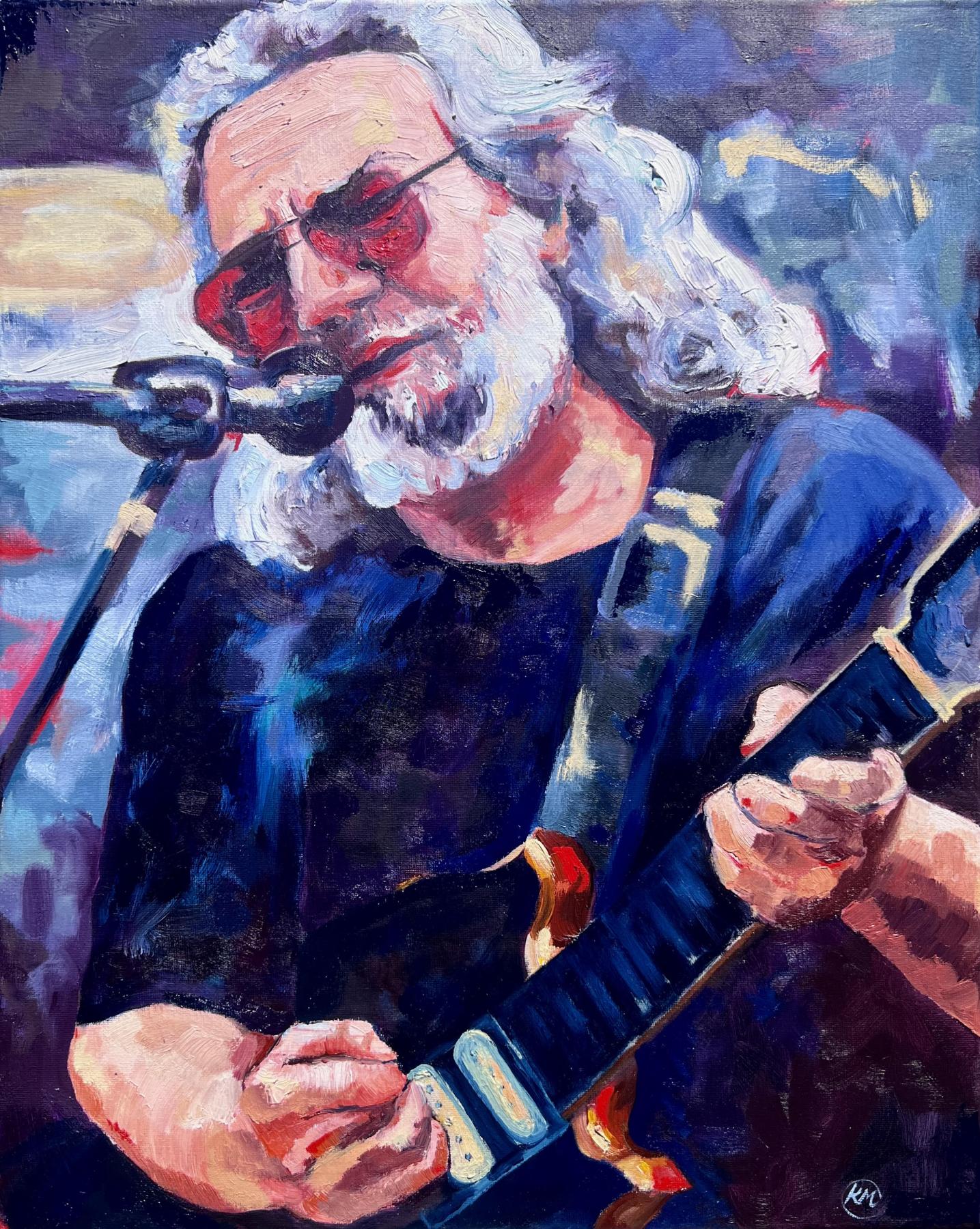 Jerry Garcia on Guitar