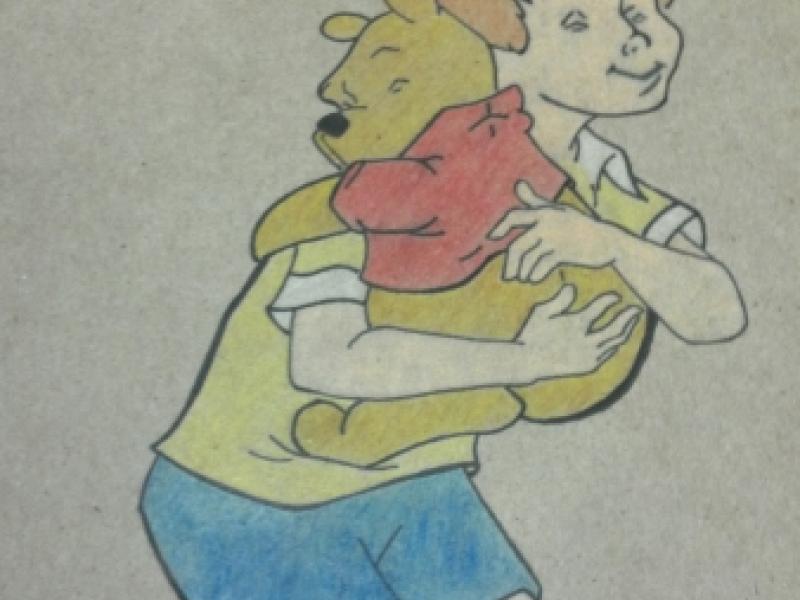 Christopher Robin & Pooh Bear