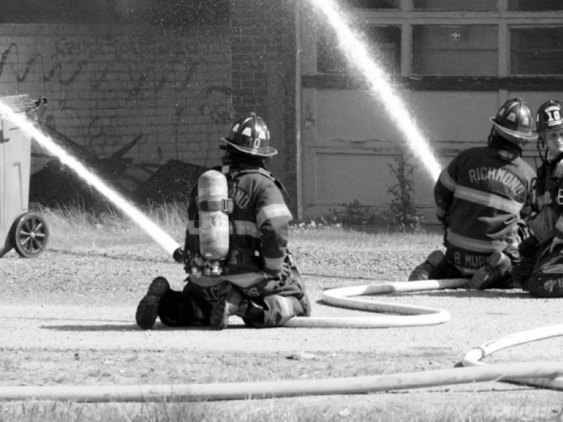 Working the Hose