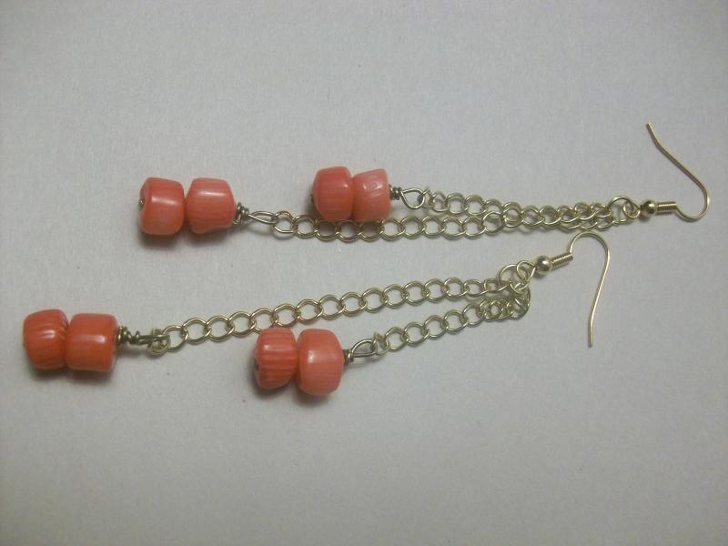 Coral earrings  