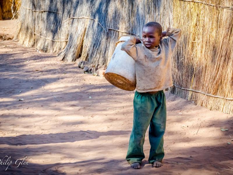 African Village Boy