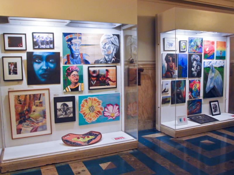 17th Annual Exhibit Artwork from the 17th Annual Philadelphia show beautifully displayed in City Hall