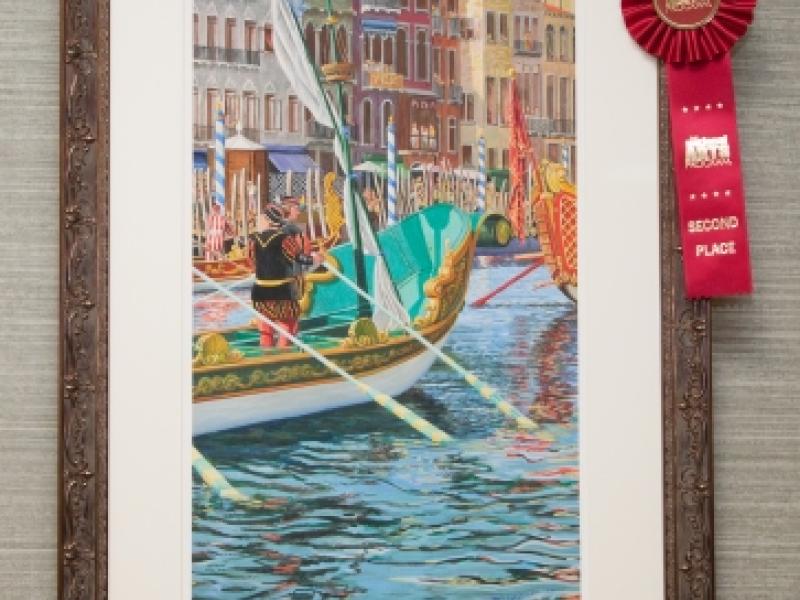 9th Annual Exhibit Venezia: Regata sur Canal Grande