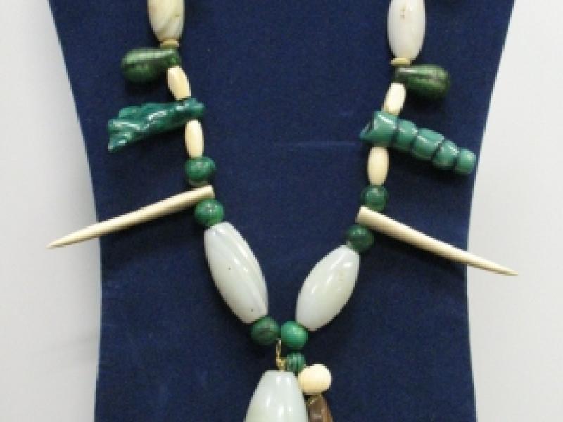 14th Annual Exhibit Mother Africa Beaded Necklace