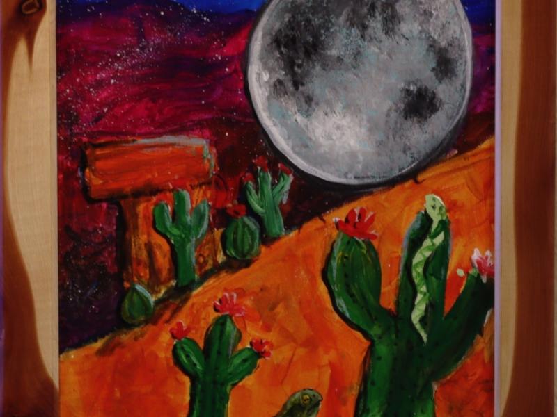 12th Annual Exhibit Desert Moon