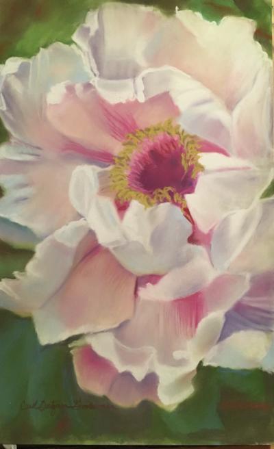 Carol Gooberman, Beautiful Bloom, Pastel