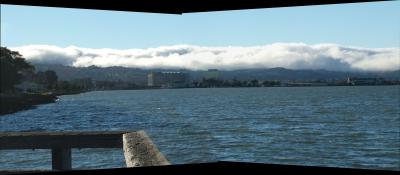 moutain cloud cover San Francisco