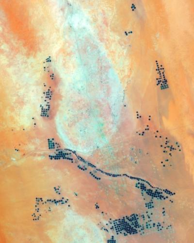 Satellite Imagery by Jeremy J Starn, and USGS Landsat 8 Satellite 