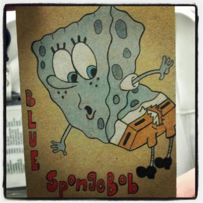 Blue Spongebob