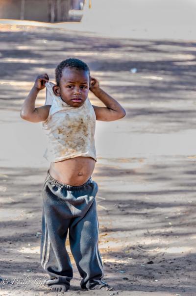 African Village Boy