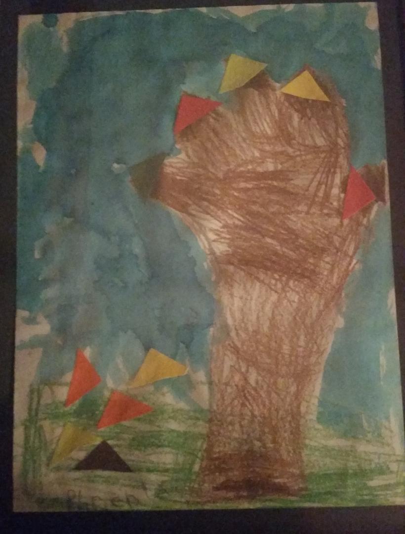 Falling Tree by Phoenix Burroughs