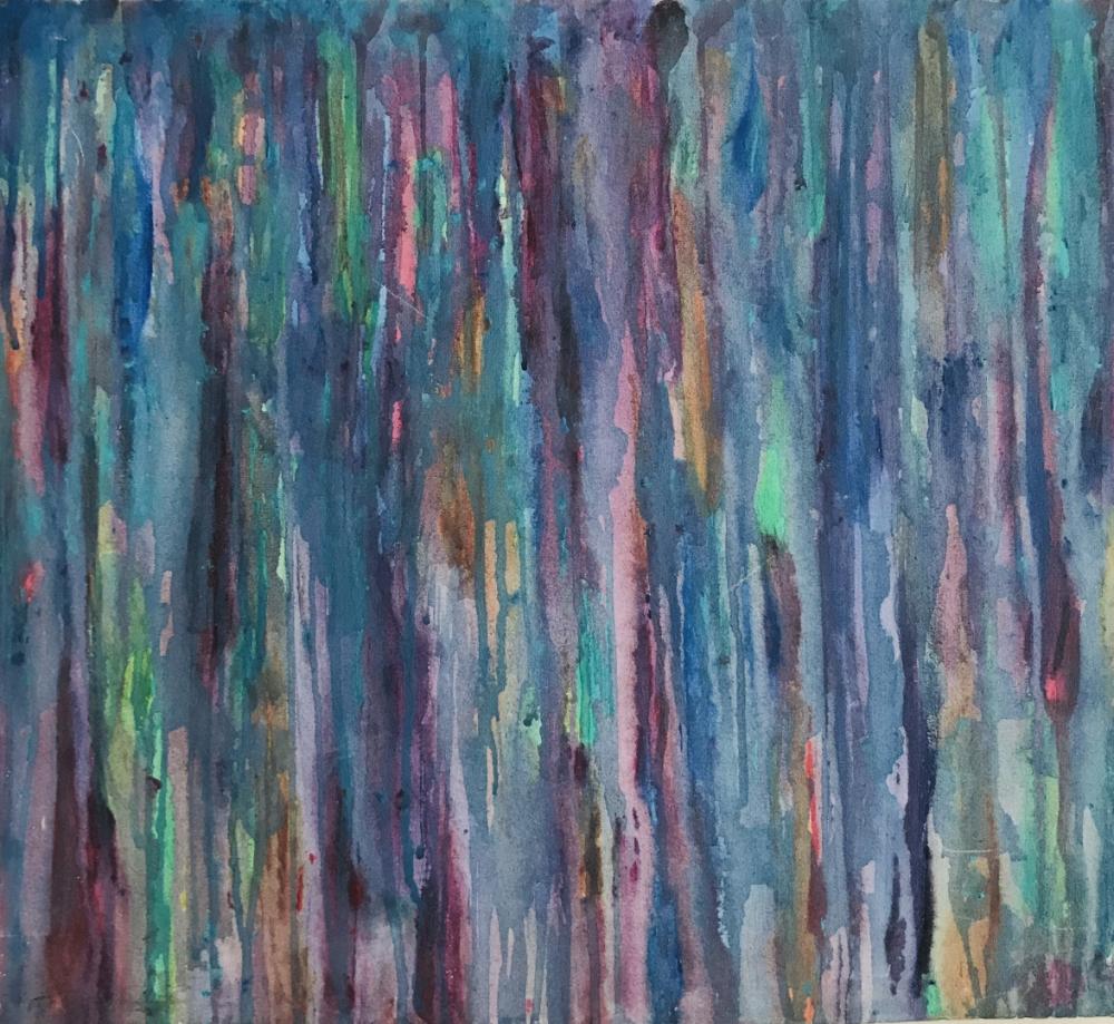 Abstract Acrylic Painting