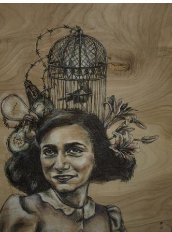 8th Annual Exhibit Interpretation #4 Anne Frank