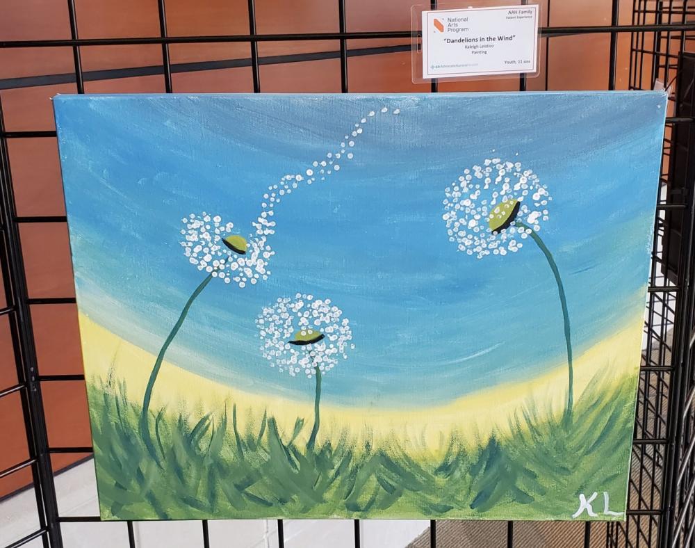 6th Annual Exhibit Dandelions in the Wind