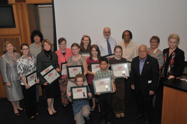 3rd Annual Exhibit 2008 Award Winners with NAP Representatives