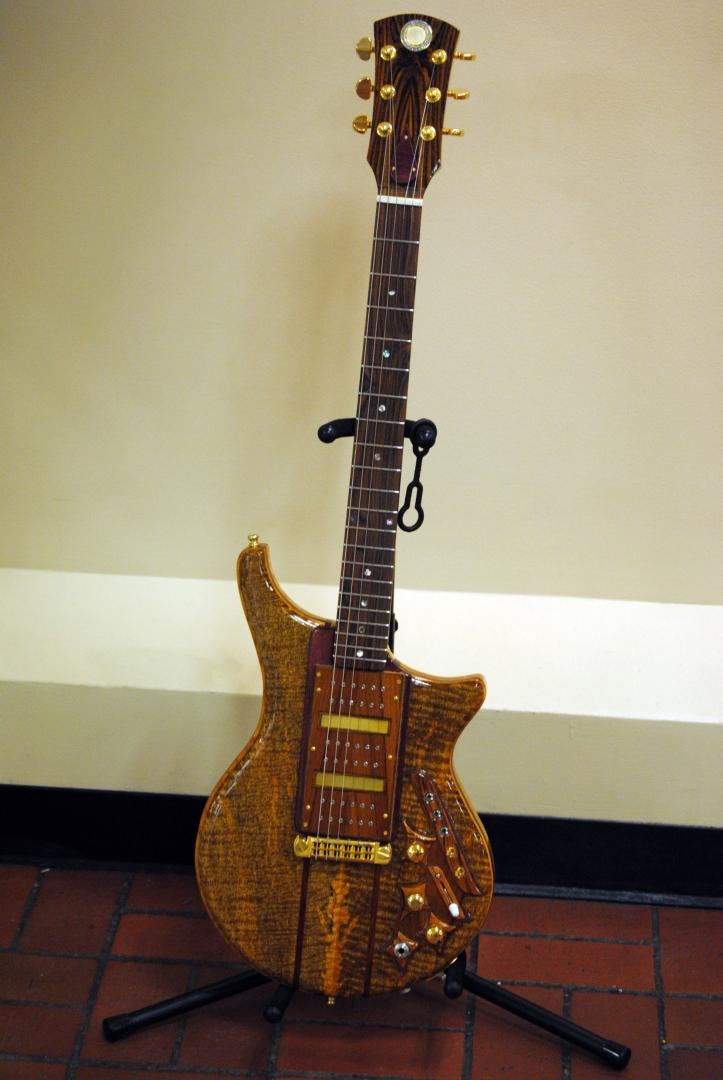 11th Annual Exhibit Mango Handmade Electric Guitar