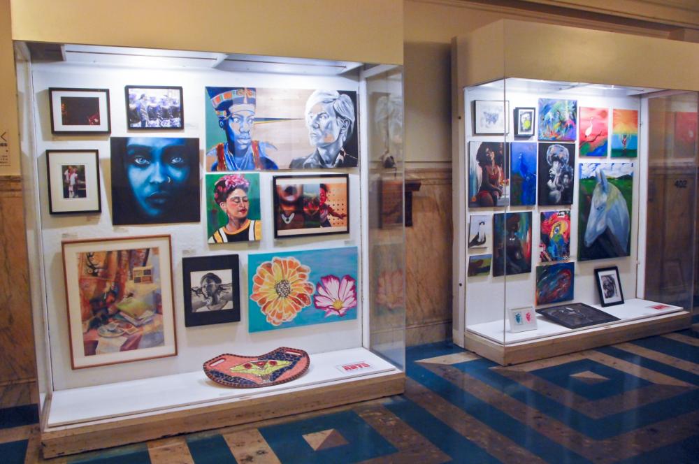 17th Annual Exhibit Artwork from the 17th Annual Philadelphia show beautifully displayed in City Hall