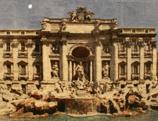 8th Exhibit Trevi Fountain