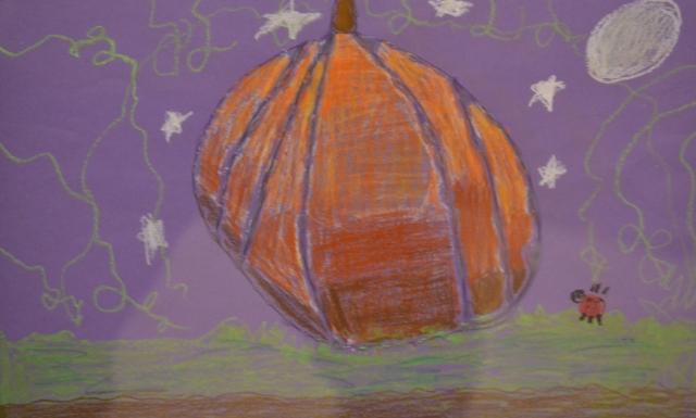 8th Annual Exhibit Halloween Pumpkin