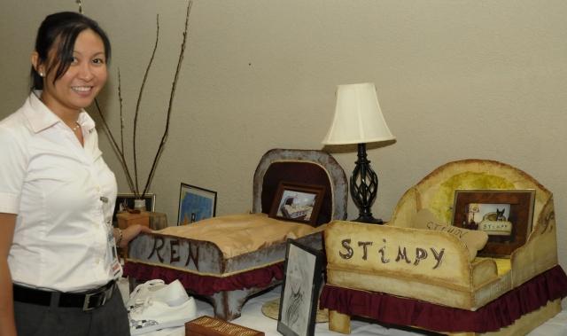 2nd Annual Exhibit Recycled & Repurposed: Ren and Stimpy Beds